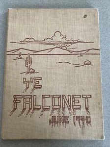 1940 Castlemont High School Yearbook Oakland California CA Ye Falconet - Imagen 1 de 6