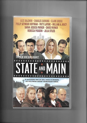 VHS State & Main (2000) Julia Stiles & Alec Baldwin Keine DVD - Bild 1 von 2