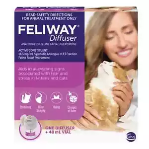 Feliway for Cats Diffuser Set - Constant Calming and Comfort for Cats - Picture 1 of 4