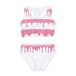 Girls Two Piece Swimsuit - Picture 1 of 16