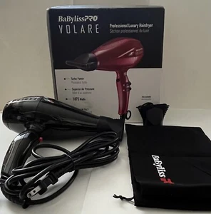 BaBylissPro Volare Professional Hair Dryer Black New Open Box - Picture 1 of 7