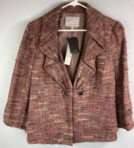 Classiques Entier Jacket Womens Large Multicolor Valentine Tweed Nordstrom New - Picture 1 of 12