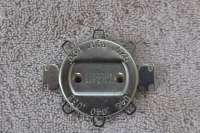 Craftsman 6-Gap Standard - Metric Spark Plug Gauge # 40816 - Life Time Warranty - Image 1 of 4