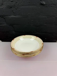 4 x Royal Worcester Sahara Cereal / Soup Bowls 20.5 cm Wide Set - Picture 1 of 6