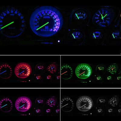 For 1972-1979 Ford Torino Ranchero LTD II Cougar Montego Sport Gauge Cluster LED - Image 1 of 4