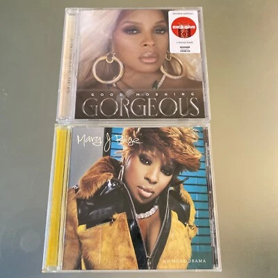 Mary J Blige Good Morning Gorgeous CD Target Exclusive NEW & No More Drama VG - Imagem 1 de 4