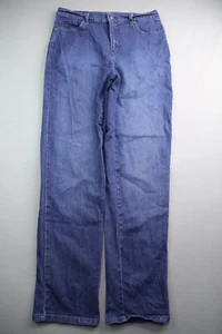 Gloria Vanderbilt Damenjeans 2017 Amanda hohe Taille dunkel gerade Größe 8 (29 x 29) - Bild 1 von 8