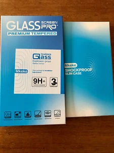 For iphone 12/12 Pro 3pcTempered Glass Screen Protectors+1 Shockproof ClearCase - Photo 1 sur 1