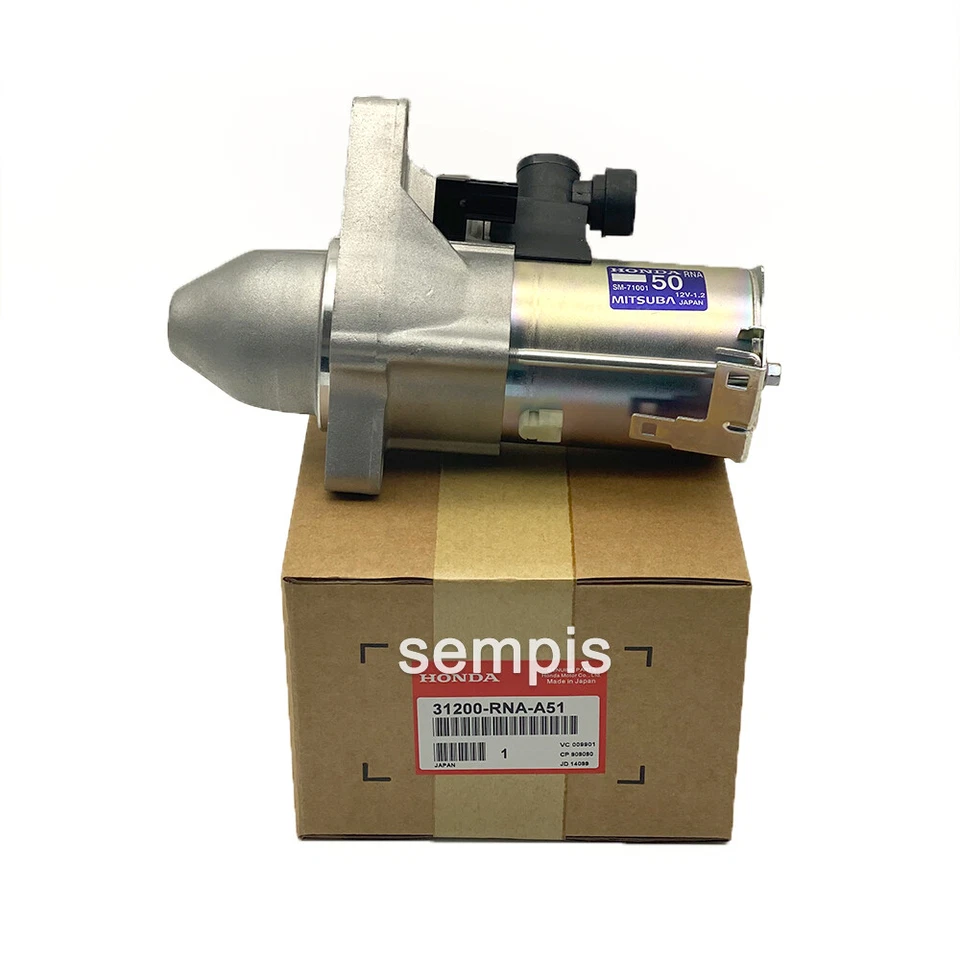 Motor de arranque 31200-RNA-A51 transmisión automática para 06-11 Honda Civic 1.8 OEM Foto 1 de 3
