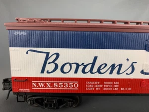 O Atlas 6704-1 Borden’s 40’ Woodside Refrigerator Car #85350 3-Rail O1603 LZ - Picture 1 of 12