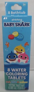 Centric Beauty Pinkfong Baby Shark 8pz Vasca da Bagno Fizzies Compresse Coloranti ad Acqua - Foto 1 di 6