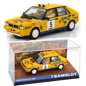 Teamslot Lancia Delta HF Camel Rally Catalunya 1988 Team 1/32 Slot Car SRE23 - Foto 1 di 2