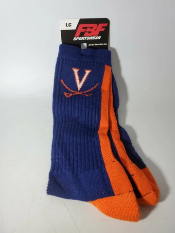 Virginia Cavaliers Men's Large Socks 10-13 Cover