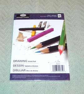 ROYAL LANGNICKJEL ESSENTIALS DRQAWING ARTIST PAD - 40 SHEETS - Picture 1 of 1