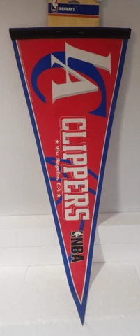 NBA/Wincraft 2012 LA Clippers 12" x 30" Felt Pennant, NEW Cover