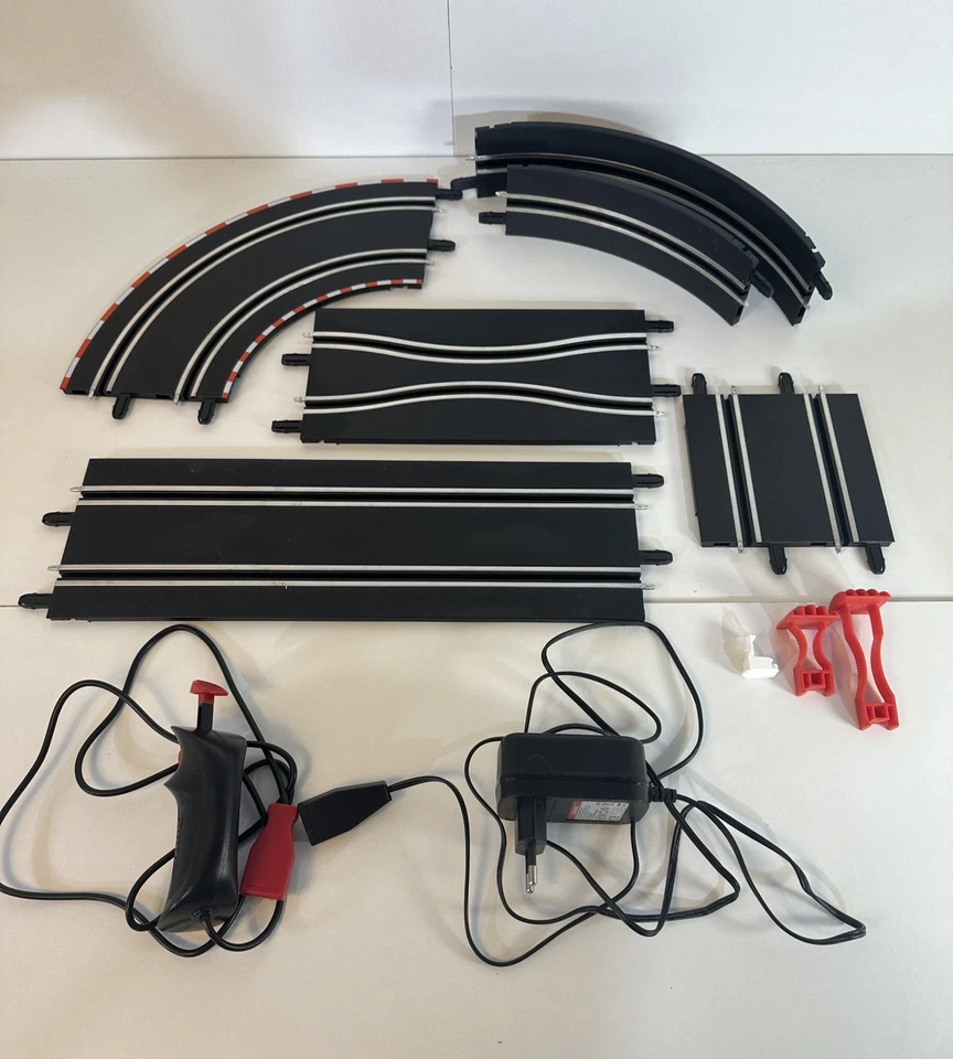 Carrera Go Ersatzteile Rennstrecke Kurve Looping Handregler Trafo Grade - Bild 1 von 1