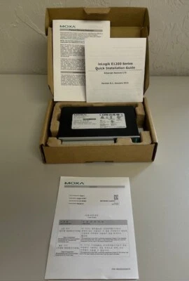 NEW Moxa ioLogik E1210-T Ethernet Switch V1.0.4 - Image 1 of 4