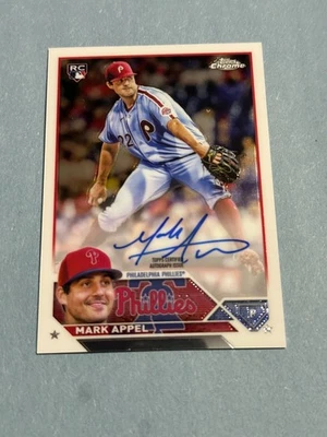 2023 Topps Chrome - 新秀亲笔签名 Mark Appel #RA-MAP(AU,RC) — 第 1/2 张图片