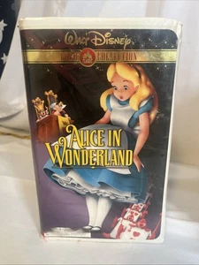 Walt Disney Alice in Wonderland Gold Collection VHS - Picture 1 of 4