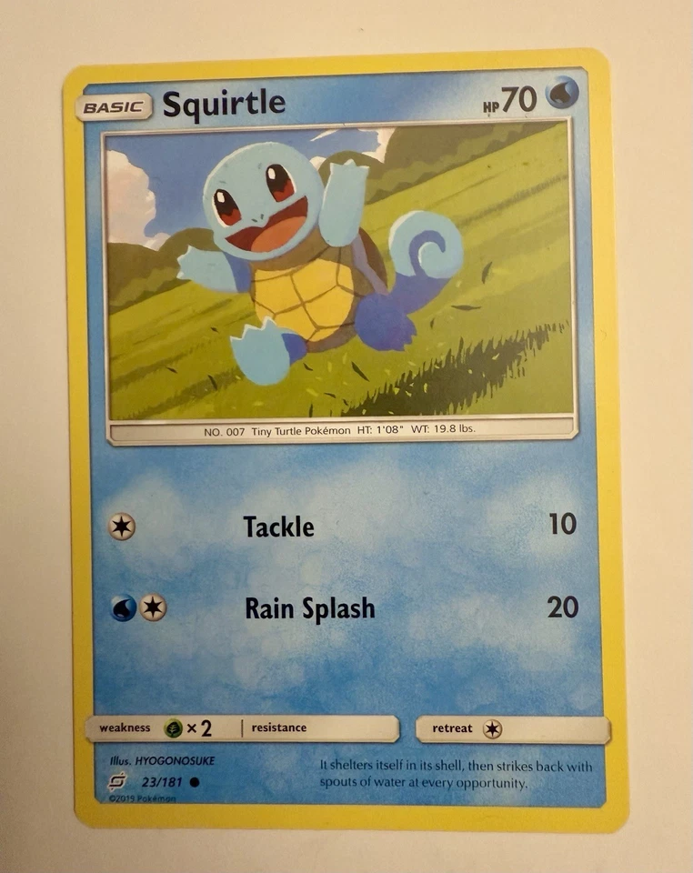 Pokemon Squirtle - 23/181 - Common S&M Team Up - Image 1 of 1
