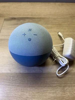 Amazon Echo (4th Gen.) Smart Speaker - Twilight Blue L4SER3 Tested Working - Image 1 of 4
