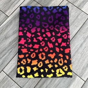 Lisa Frank Gepard Druck Regenbogen Twin Top Flachblatt 90’s - Bild 1 von 3