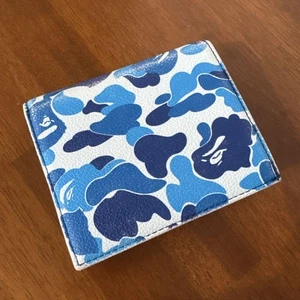 USED A BATHING APE ABC CAMO WALLET ACCEPTABLE - Picture 1 of 6