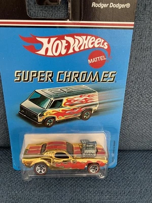 2006 风火轮 Target Super Chromes RODGER DODGER 铬带红线铬 5 Sp — 第 1/2 张图片