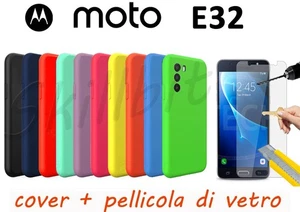 COVER CASE SCHUTZHÜLLE SILIKON GEL FÜR MOTOROLA MOTO E32 + GLAS NEU - Bild 1 von 11