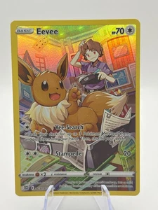 Pokemon TCG Brilliant Stars - Eevee TG11/TG30 Full Art LP - Picture 1 of 7