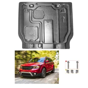 Protector contra salpicaduras de motor para Dodge Journey 11-20 negro guardabarros debajo del motor - Imagen 1 de 9