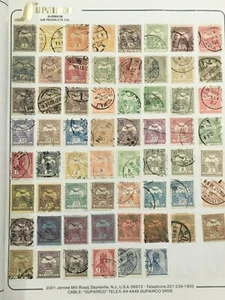 ANTIQUE VINTAGE STAMPS HUNGARY STAMP LOT COLLECTION  - Picture 1 of 7