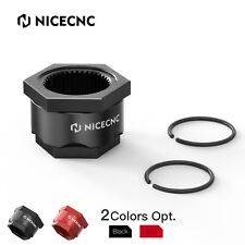 NICECNC Rear Wheel Axle Lock Jam Nut For Honda TRX 400 300 EX X ATC350X ATC250R