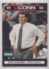1999-00 University of Connecticut Huskies Women's Team Issue Geno Auriemma