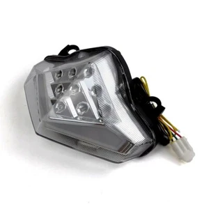 Luz trasera de señal de freno LED transparente para Kawasaki Ninja 650 ER-6N ER-6F 2012-2016 - Imagen 1 de 5