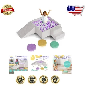 Versatile Foam Playset with Ball Pit & Climber – 6 Essential Toddler Blocks - Picture 1 of 9