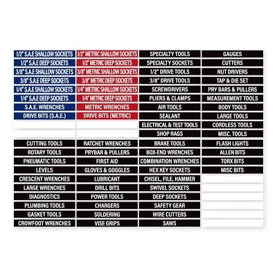 Toolbox Label Magnet - Image 1 of 4