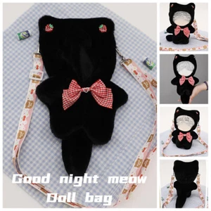 20cm Doll Clothes Bodysuit Mini Doll Clothes Cartoon doll Bag Toys Accessories. - Picture 1 of 13