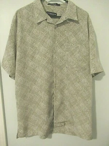MEN'S SHIRT   L    BUTTON UP   ALFRED SUNG BRAND   EUC - Picture 1 of 5