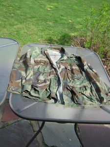 Vintage US Army Camo Long Sleeve Shirt - Picture 1 of 8