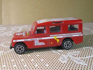 272Z Burago 4131 Italy Land Rover Aziza Trans American Tour 1:47 - Picture 1 of 7