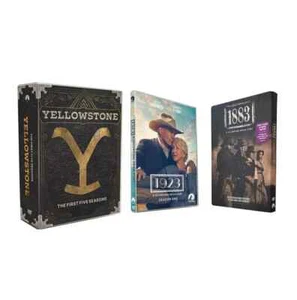Yellowstone The Complete Series Seasons 1-5 +1923(Part 1)+1883 DVD Set New!* - Picture 1 of 1