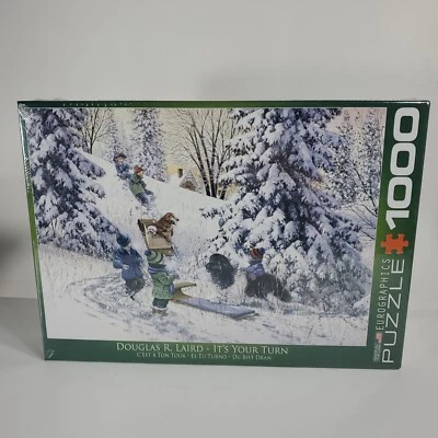 It's your Turn Douglas R. Laird Eurographics 1000 Pieces Puzzle *New Sealed* - Image 1 of 4