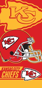 Kansas City Chiefs Beach Towel Super Bowl Champions 30X60 Patrick Mahomes NFL - Picture 1 of 4