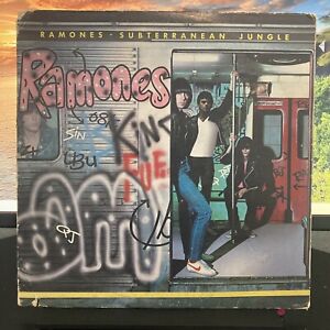 Ramones Subterranean Jungle Vinyl LP Record 1983 Punk Rock Joey Ramone