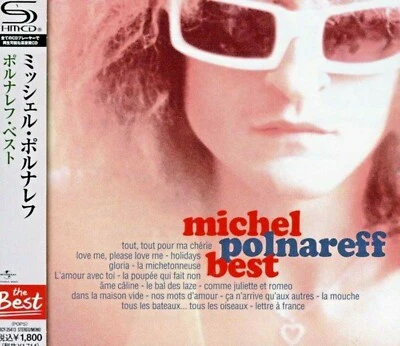 Michel Polnareff SEALED NEW CD(SHM-CD) "Polnareff Best" Compilation Japan OBI - Image 1 of 2