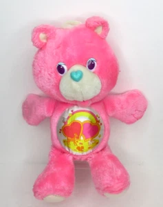Kenner Care Bears Environmental Love a Lot Bear Peluche 12" Rosa Vintage 1991 - Foto 1 di 6