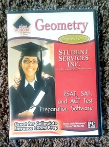 High Achiever Learning Series Geometry Grades 10-12 PC CD-ROM - Picture 1 of 2