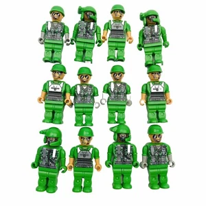 12 Make It Blöcke Mini Figuren - Militär - Bild 1 von 5