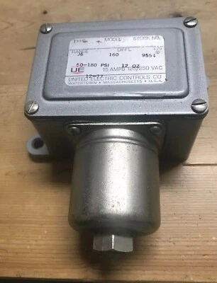 J6-160 PRESSURE SWITCH   50-180 PSI NEW OLD STOCK - Image 1 of 4